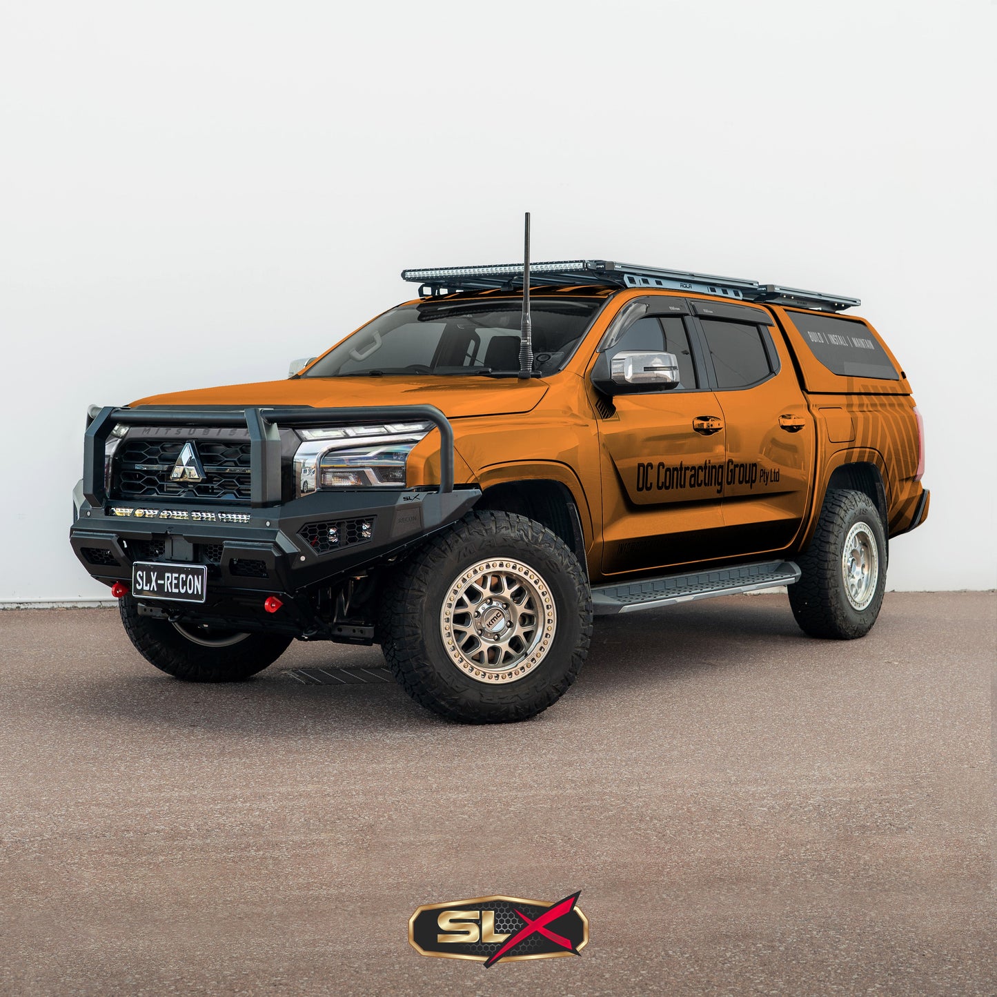 SLX Recon bullbar, Suitable For Mitsubishi Triton MV 2024 + Triton MV Bull Bar Triple Loop