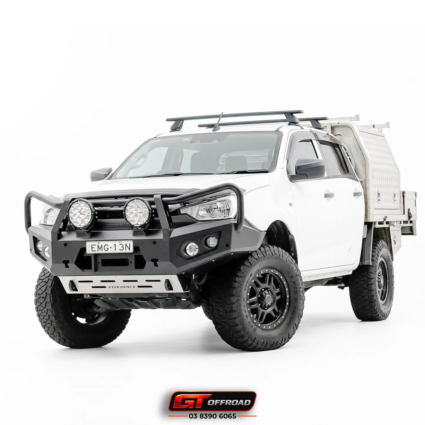 ISUZU DMAX GT BULL BAR + ROCKSLIDERS