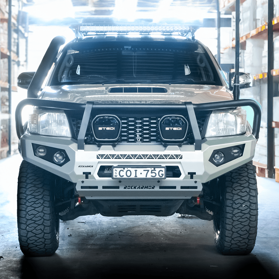 N70 HILUX BULLBAR - ROCKARMOR GT SUITS 08/2011 - 08/2015
