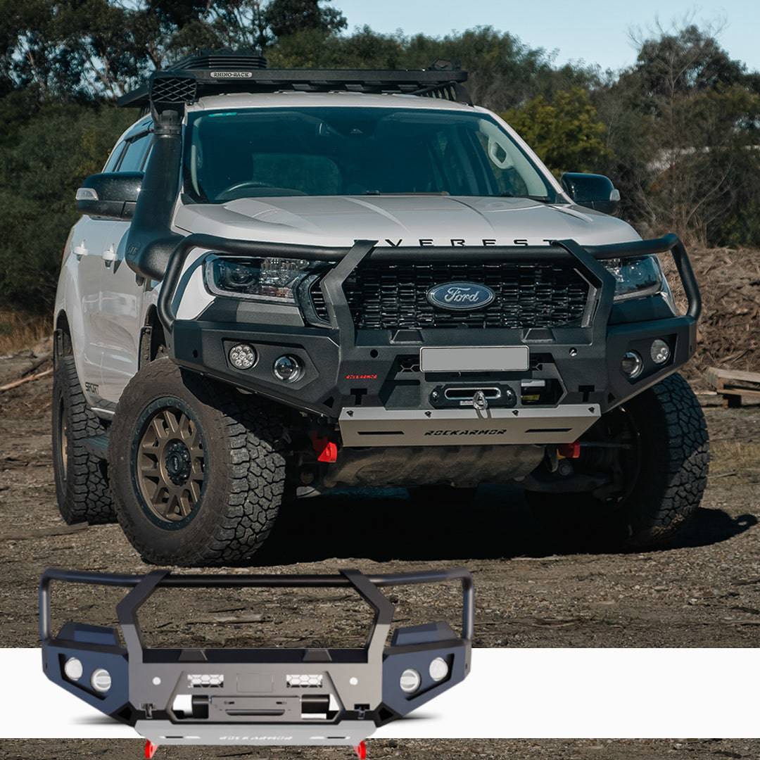 FORD EVEREST BULL BAR ROCKARMOR GT - SUITS UA1 & UA2 FORD EVEREST