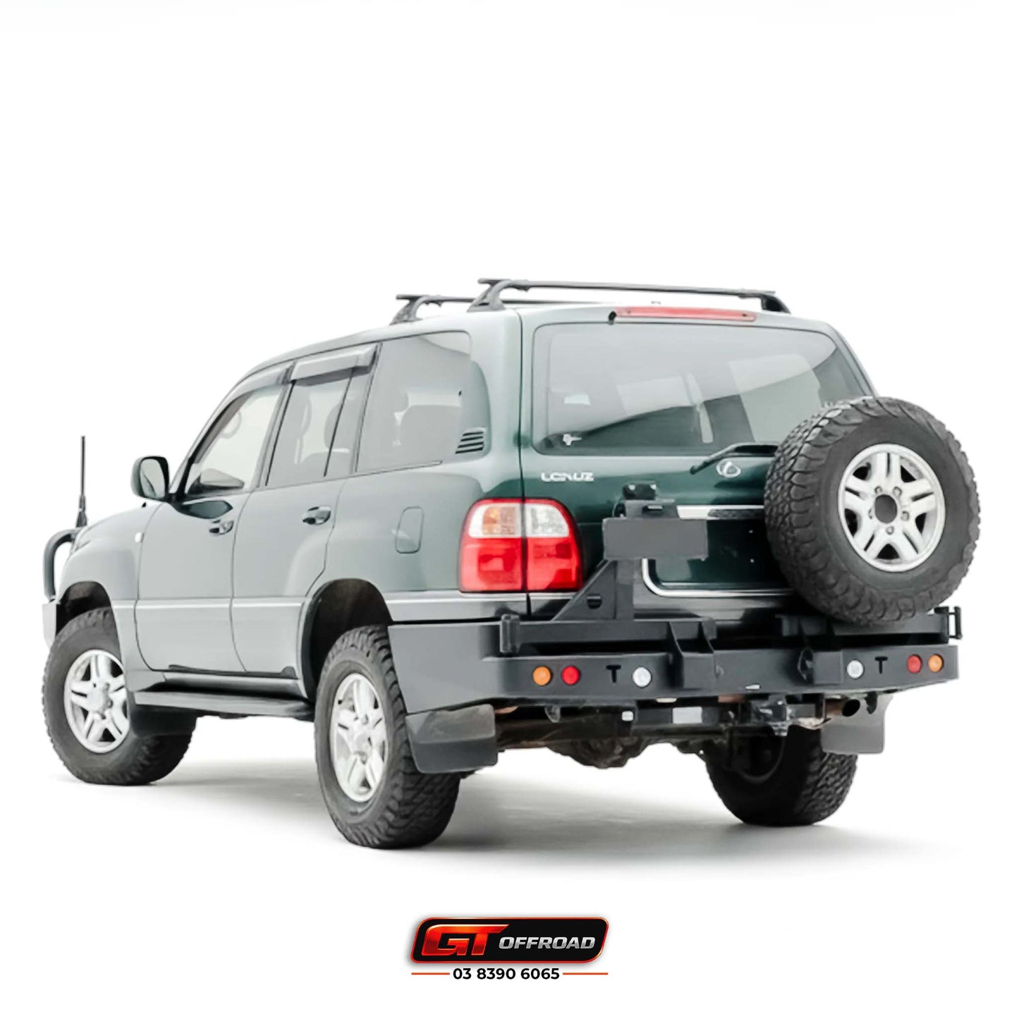 100 SERIES REAR BAR SPARE WHEEL CARRIER IFS | ROCKARMOR