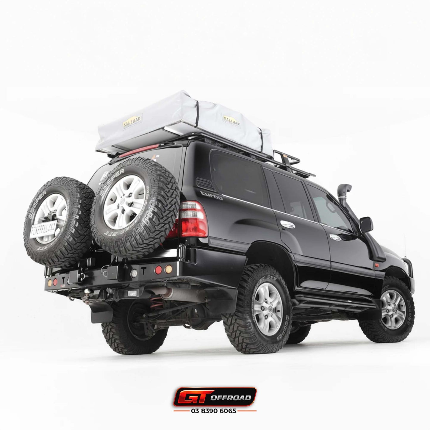 100 SERIES REAR BAR SPARE WHEEL CARRIER IFS | ROCKARMOR