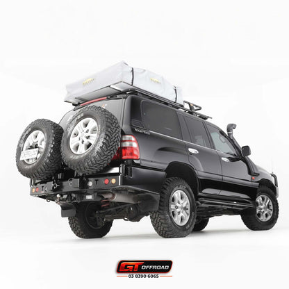 100 SERIES REAR BAR SPARE WHEEL CARRIER IFS | ROCKARMOR