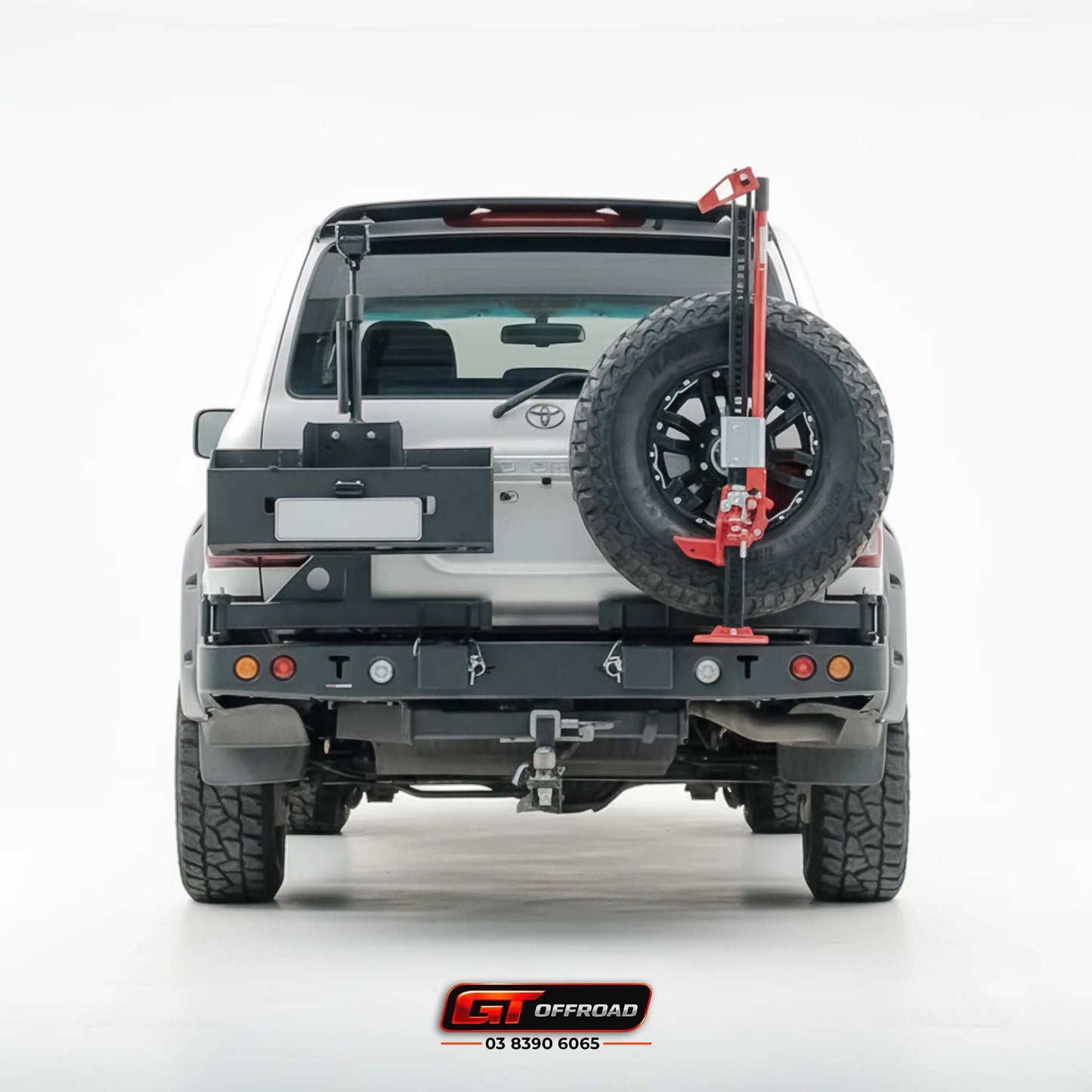 105 SERIES REAR BAR SPARE WHEEL CARRIER | ROCKARMOR