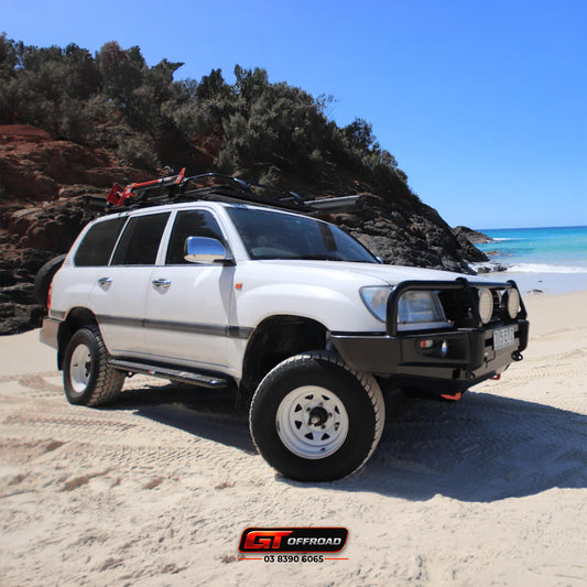 BULL BAR & ROCKSLIDER COMBO SUITS - LANDCRUISER 105 SERIES | ROCKARMOR