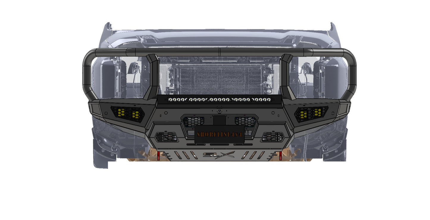 SLX Recon Bull Bar, Suitable For KIA TASMAN TK X-Line Triple Loop