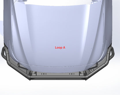 SLX Recon Bull Bar, Suitable For Mazda BT50 Face lift 2025 to current Triple loop