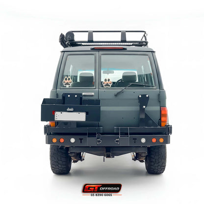 76 SERIES REAR BAR SPARE WHEEL CARRIER | ROCKARMOR