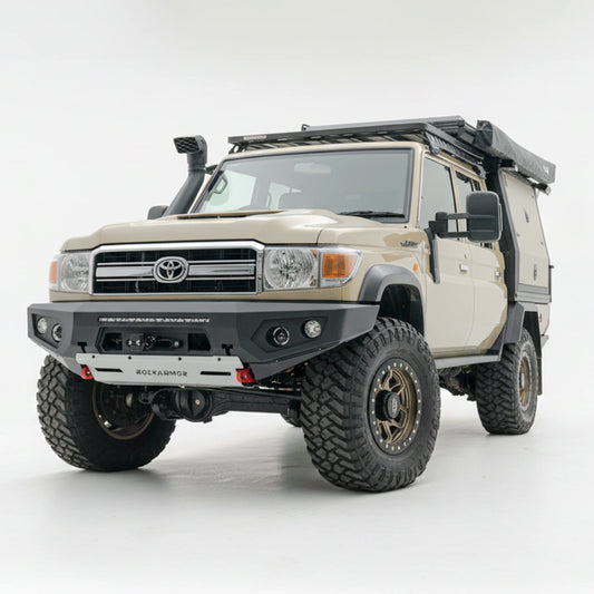 70 SERIES GT BUMPER NO LOOP BULL BAR | SUITS 76, 78, 79 | 03/2007 - 11/2023