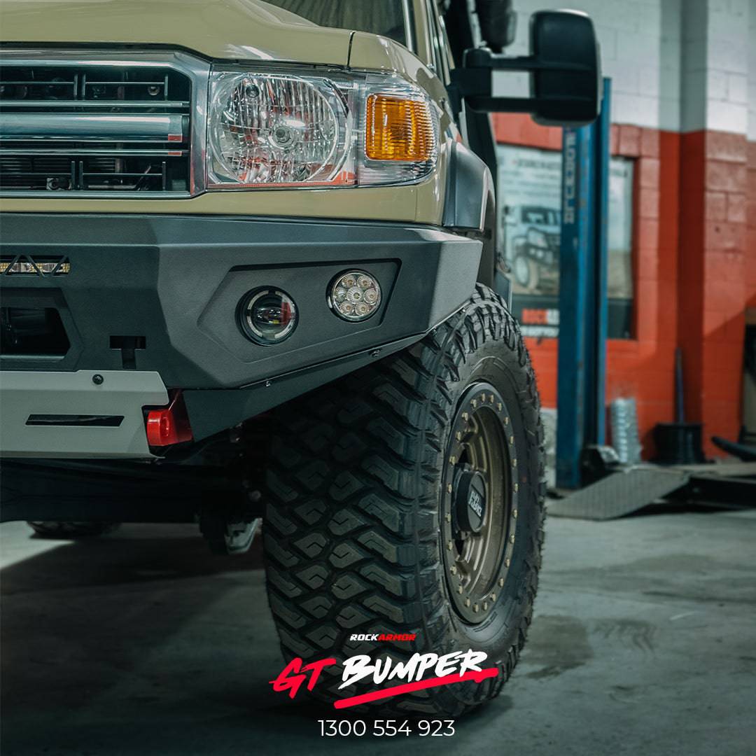 70 SERIES GT BUMPER NO LOOP BULL BAR | SUITS 76, 78, 79 | 03/2007 - 11/2023