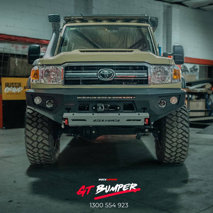 70 SERIES GT BUMPER NO LOOP BULL BAR | SUITS 76, 78, 79 | 03/2007 - 11/2023
