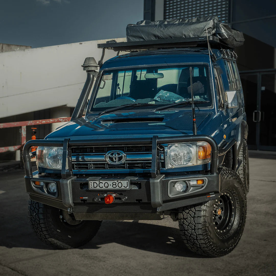 79 SERIES BULLBAR - PREMIUM CLASSIC SERIES ROCKARMOR SUITS 76, 78 LANDCRUSIER