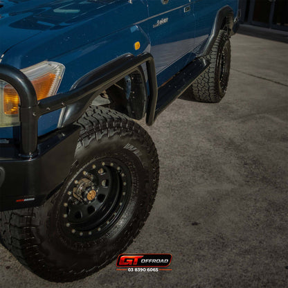 BRUSH BAR SIDE RAILS SUITS: 75/76/78/79 SERIES LANDCRUISER