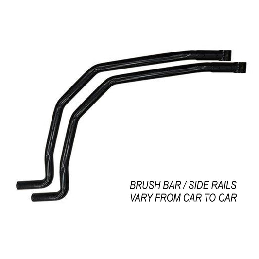 BRUSH BAR SIDE RAILS SUITS: 75/76/78/79 SERIES LANDCRUISER