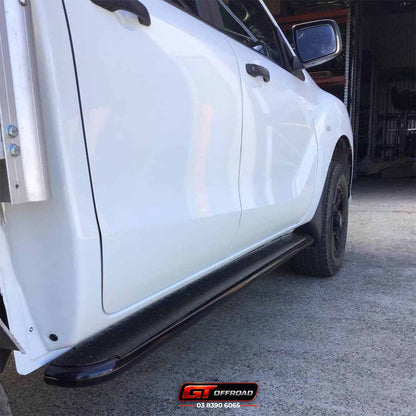 BT50 ROCK SLIDERS SIDE STEPS | SUITS MAZDA BT50 2012 - 2020 | ADR APPROVED