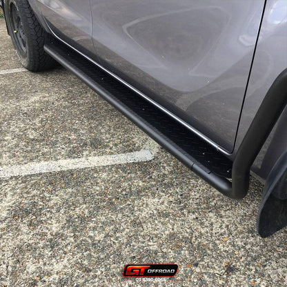 BT50 ROCK SLIDERS SIDE STEPS | SUITS MAZDA BT50 2012 - 2020 | ADR APPROVED