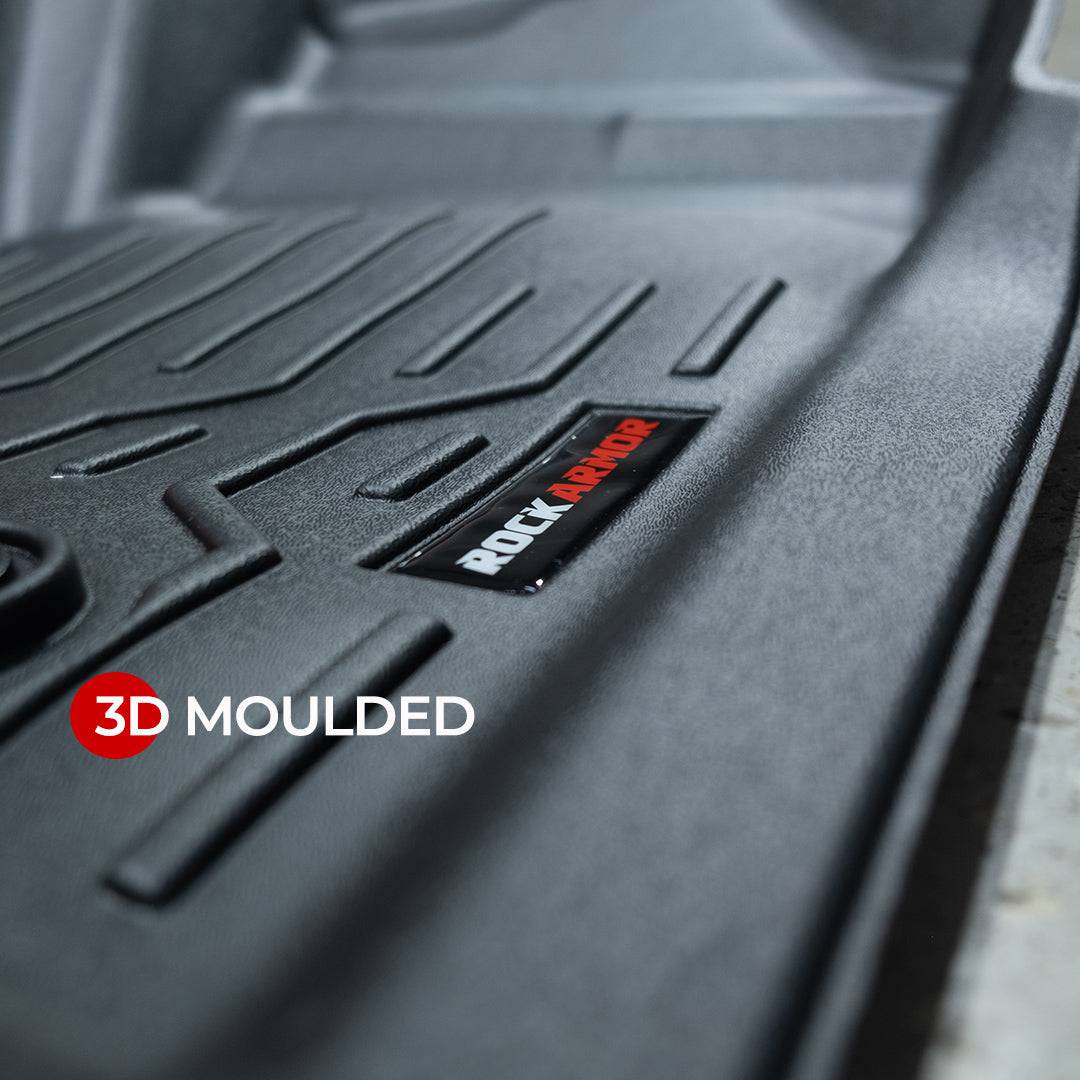HILUX FLOOR MATS - 3D MOULDED SUITS HILUX N70 (AUTOMATIC MODELS)