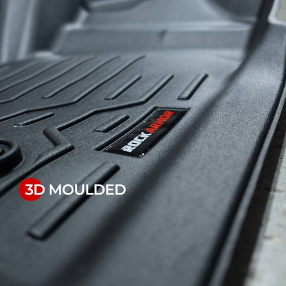 HILUX FLOOR MATS - 3D MOULDED SUITS HILUX N70 (AUTOMATIC MODELS)