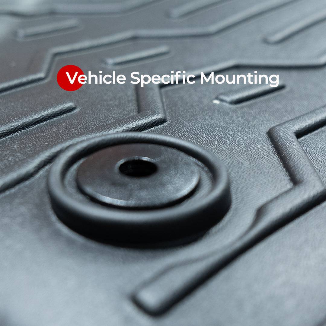 HILUX FLOOR MATS - 3D MOULDED SUITS HILUX N70 (AUTOMATIC MODELS)