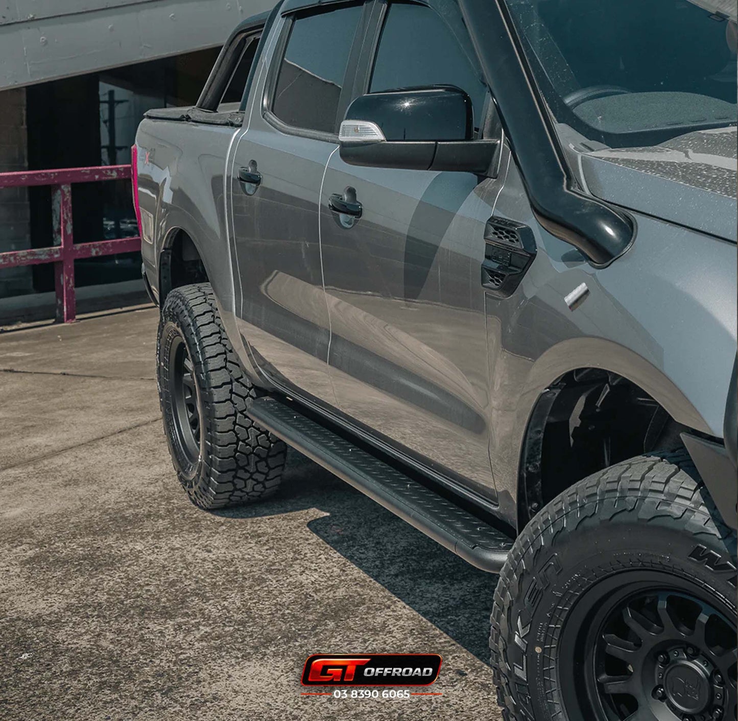 FORD RANGER ROCK SLIDERS SIDE STEPS