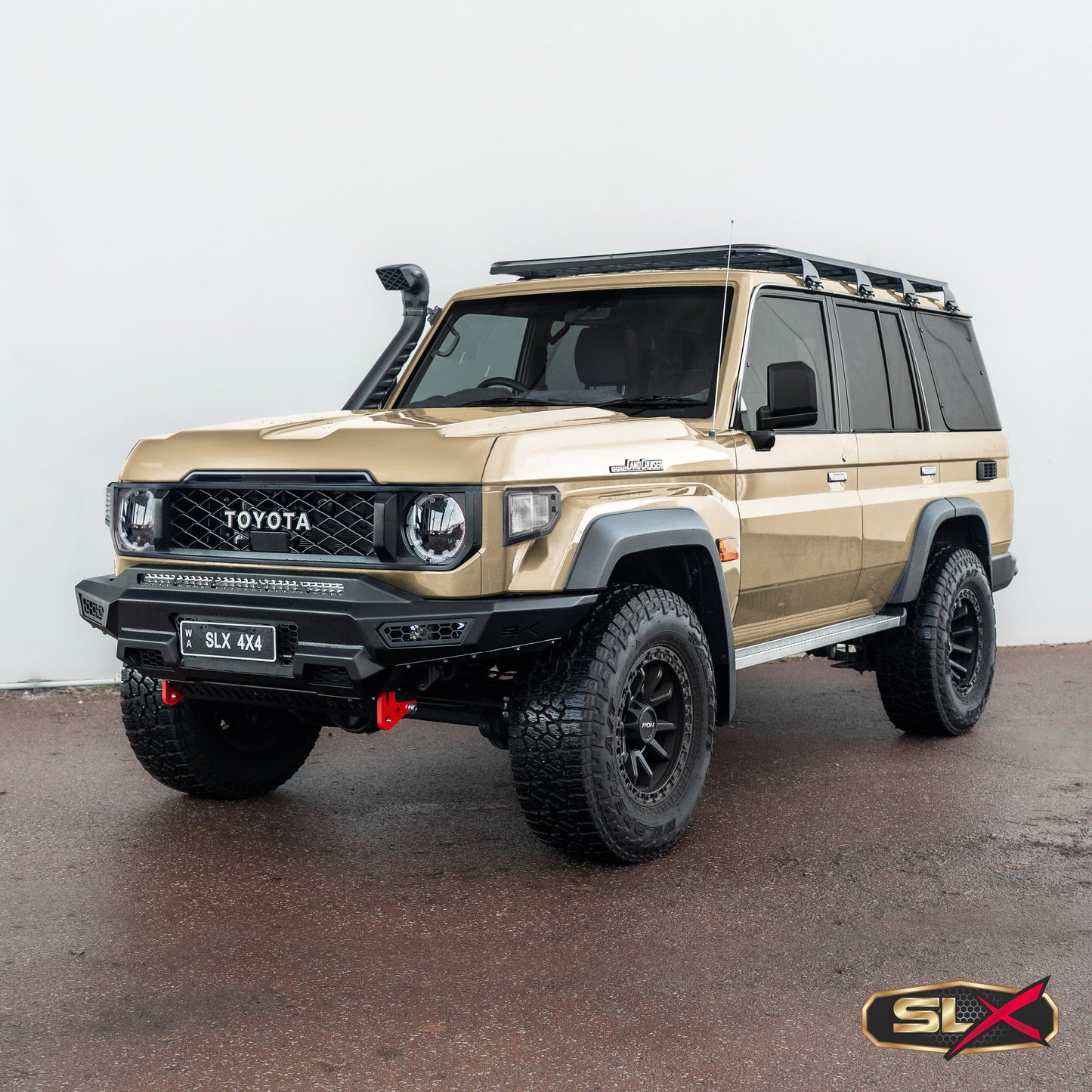 SLX Recon Bull Bar, Suitable For Toyota Land Cruiser (facelift) 76, 78, 79 Series, 2024 on SLX Recon Bull Bar