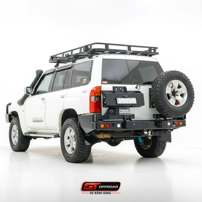 GU PATROL REAR BAR SPARE WHEEL CARRIER SERIES 4+