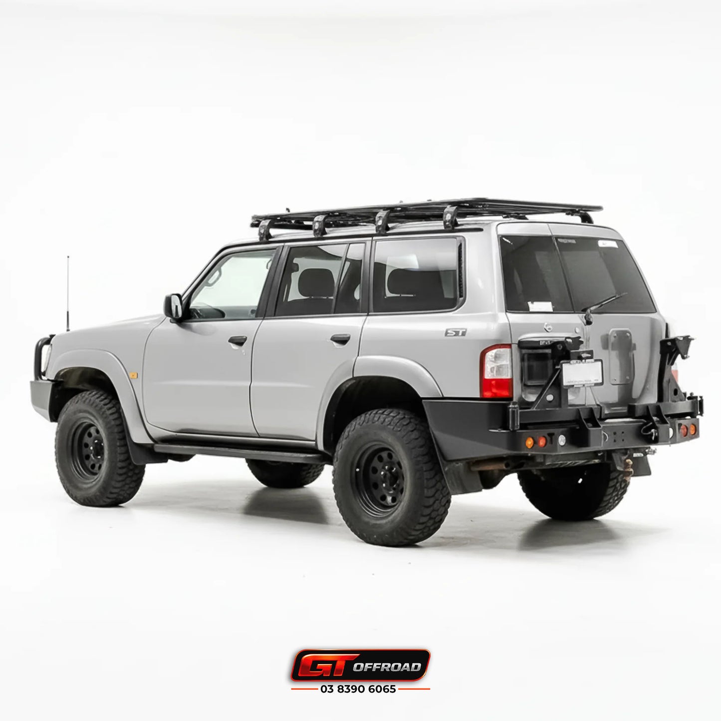 GU PATROL REAR BAR SPARE WHEEL CARRIER SERIES 4+