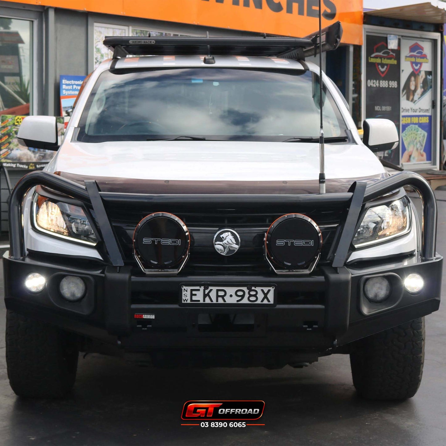 HOLDEN COLORADO ELITE BULL BAR - ALSO SUITS TRAILBLAZER (2012+)