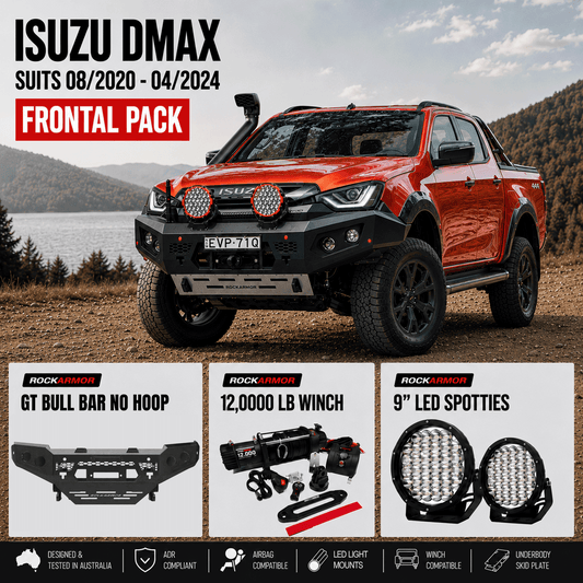 ISUZU DMAX GT BUMPER OFFROAD FRONTAL PACK - SUITS 08/2020 - 04/2024