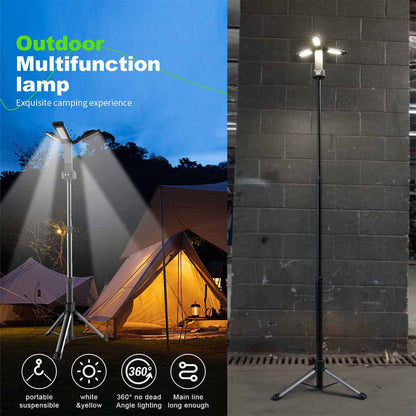 LED LIGHT STAND PORTABLE AMBER & WHITE LIGHT