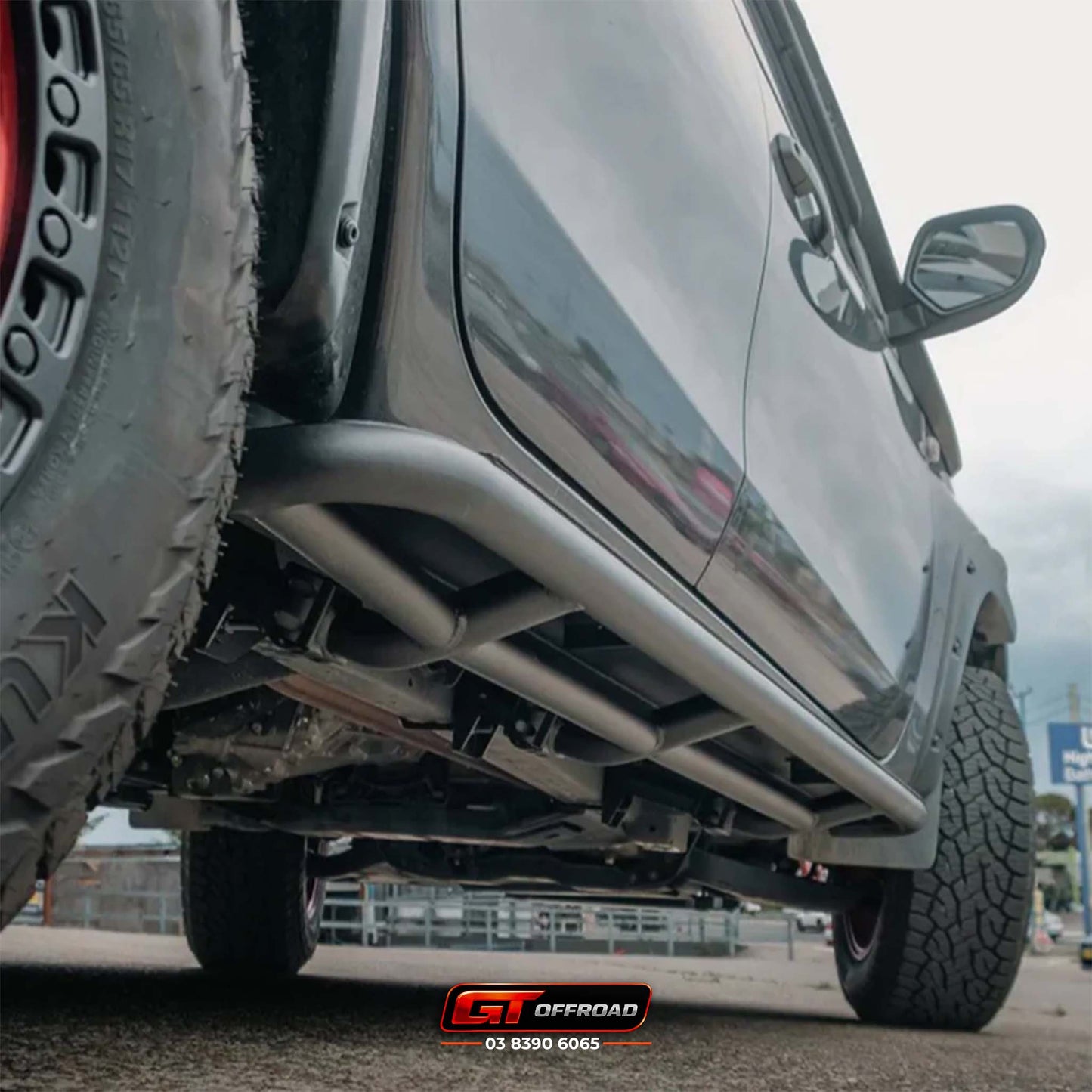 MR & MQ TRITON ROCK SLIDERS SIDE STEPS | ADR APPROVED | ROCKARMOR