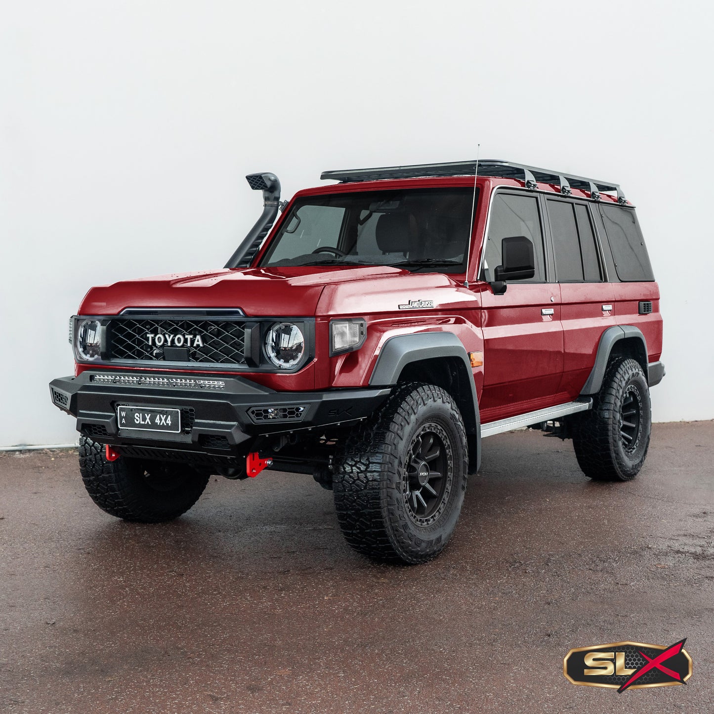 SLX Recon Bull Bar, Suitable For Toyota Land Cruiser (facelift) 76, 78, 79 Series, 2024 on SLX Recon Bull Bar
