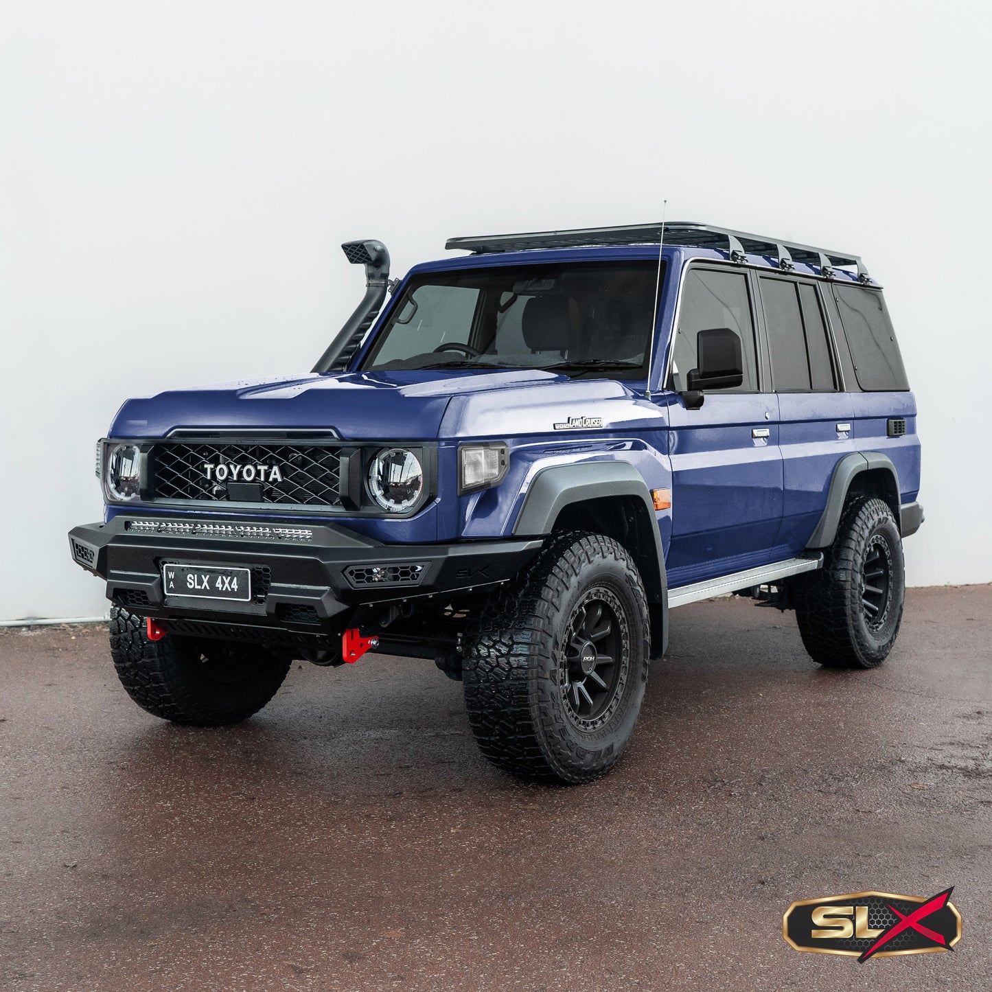 SLX Recon Bull Bar, Suitable For Toyota Land Cruiser (facelift) 76, 78, 79 Series, 2024 on SLX Recon Bull Bar