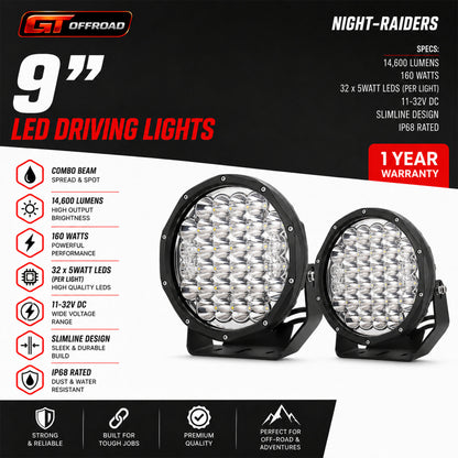 90 SERIES PRADO FRONTAL PACK - BULL BAR, WINCH, LED SPOTTIES