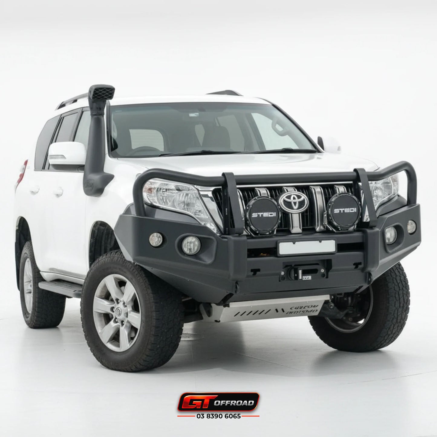 PRADO 150 BULL BAR ROCKARMOR ELITE - SUITS 2013 - 2017