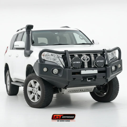 PRADO 150 BULL BAR ROCKARMOR ELITE - SUITS 2013 - 2017