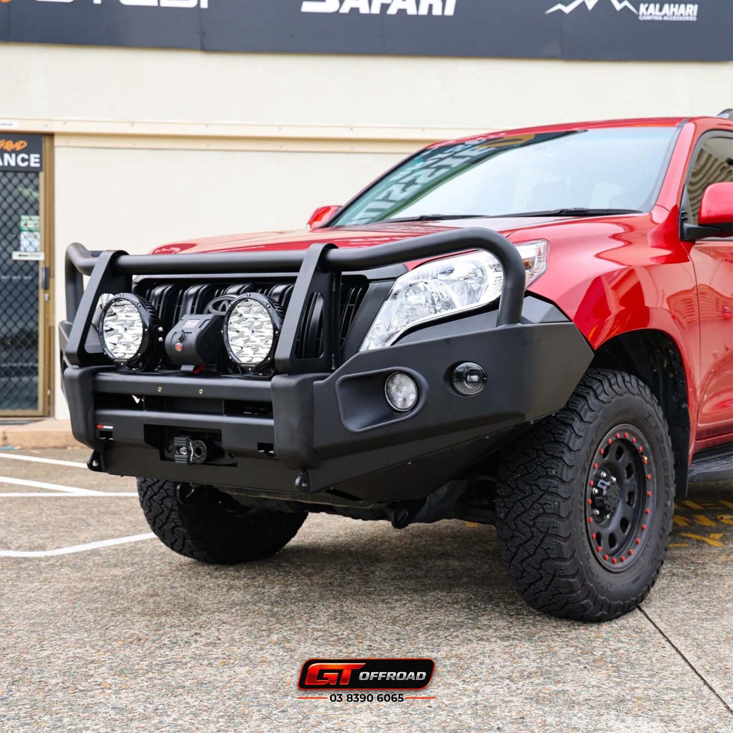 PRADO 150 BULL BAR ROCKARMOR ELITE - SUITS 2013 - 2017