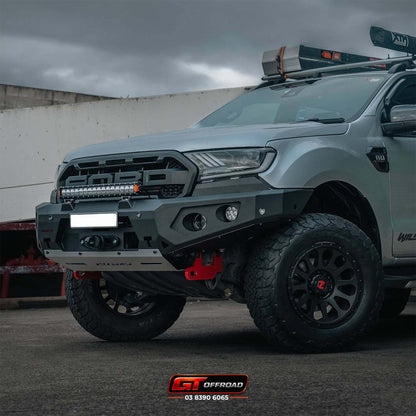 PX2 & PX3 FORD RANGER GT BUMPER NO LOOP BULL BAR - ROCKARMOR 4X4