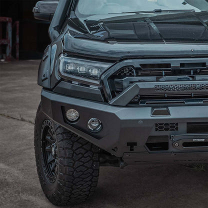 PX2 & PX3 FORD RANGER GT BUMPER NO LOOP BULL BAR - ROCKARMOR 4X4