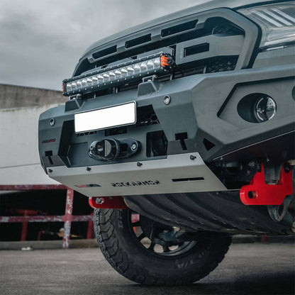 PX2 & PX3 FORD RANGER GT BUMPER NO LOOP BULL BAR - ROCKARMOR 4X4
