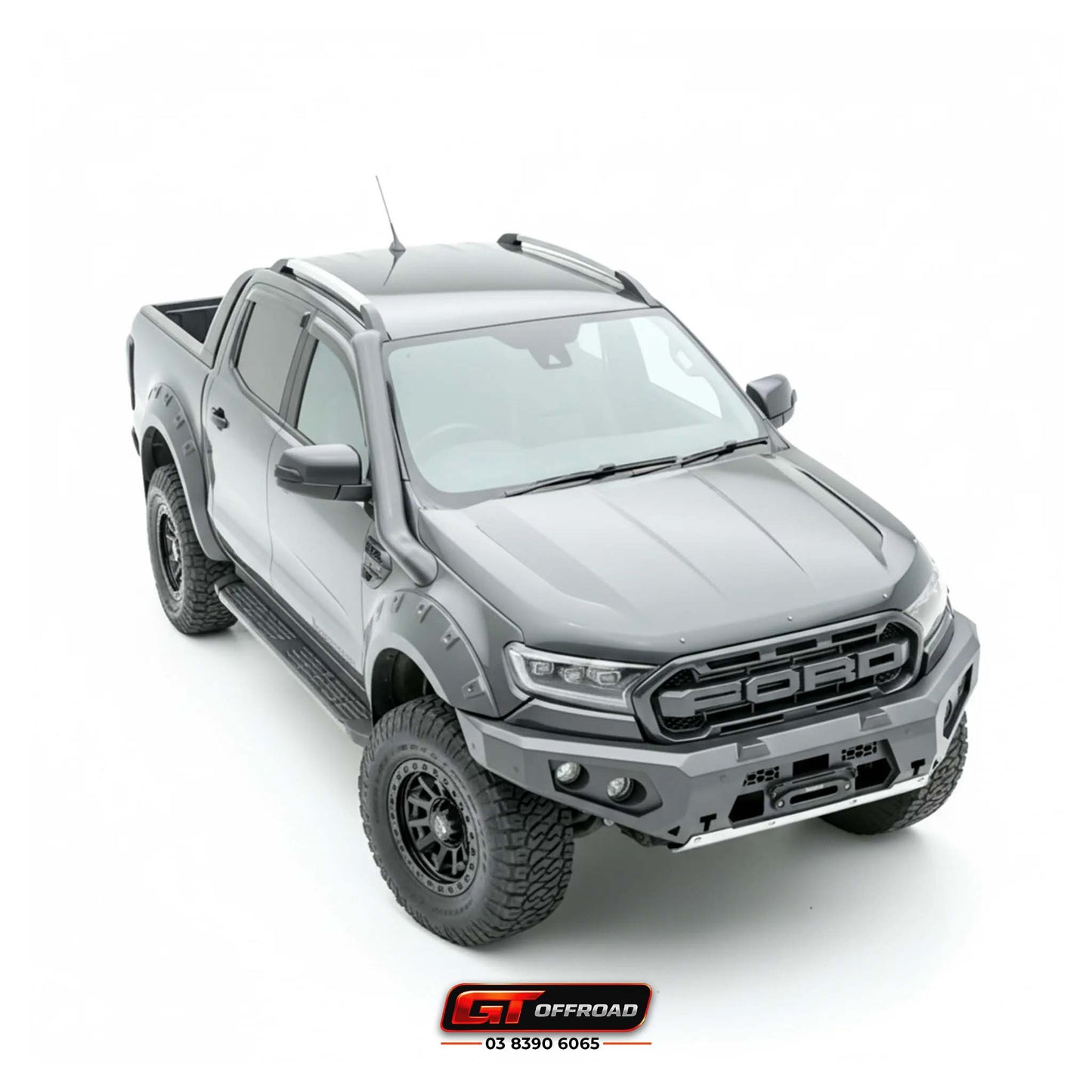 PX2 & PX3 FORD RANGER GT BUMPER NO LOOP BULL BAR - ROCKARMOR 4X4
