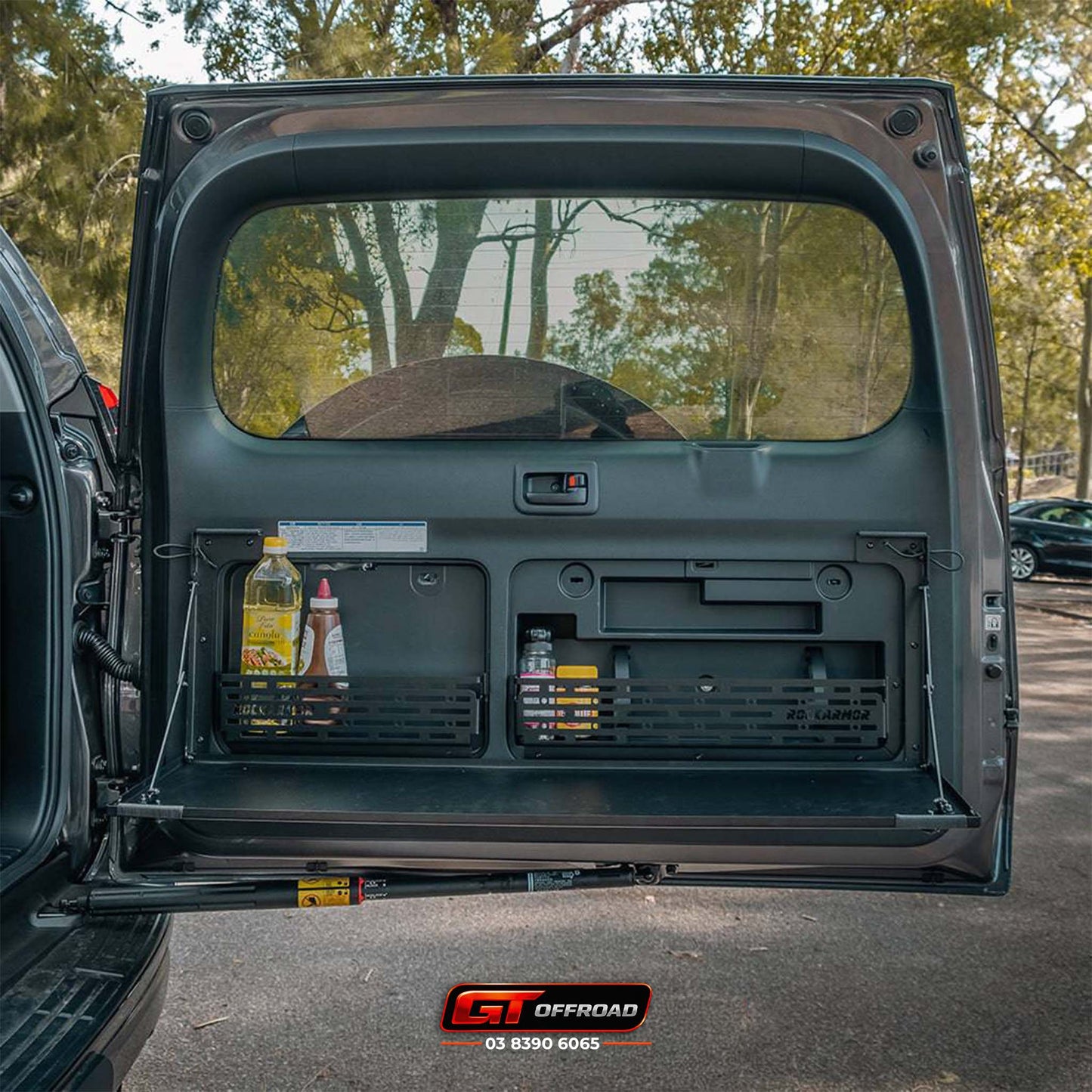 REAR CARGO SHELF + REAR DOOR TABLE COMBO DEAL | PRADO 150