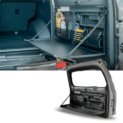REAR DOOR TABLE SUITS - PRADO 150 | DROP DOWN TABLE INCLUDES PANTRY