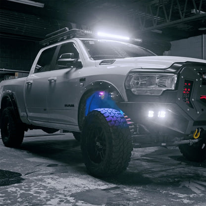 RGB ROCK LIGHTS 6 POD  BLUETOOTH APP ROCKARMOR 4X4