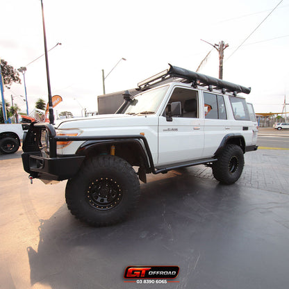 ROCK SLIDERS SUITS 76 SERIES / 79 SERIES DUAL CAB | ROCKARMOR