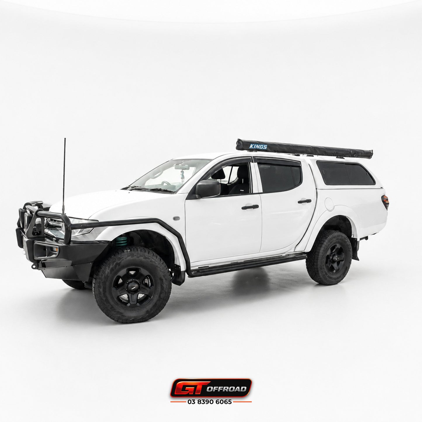 SIDE RAIL BRUSH BARS SUITS DMAX / TRITON / NAVARA