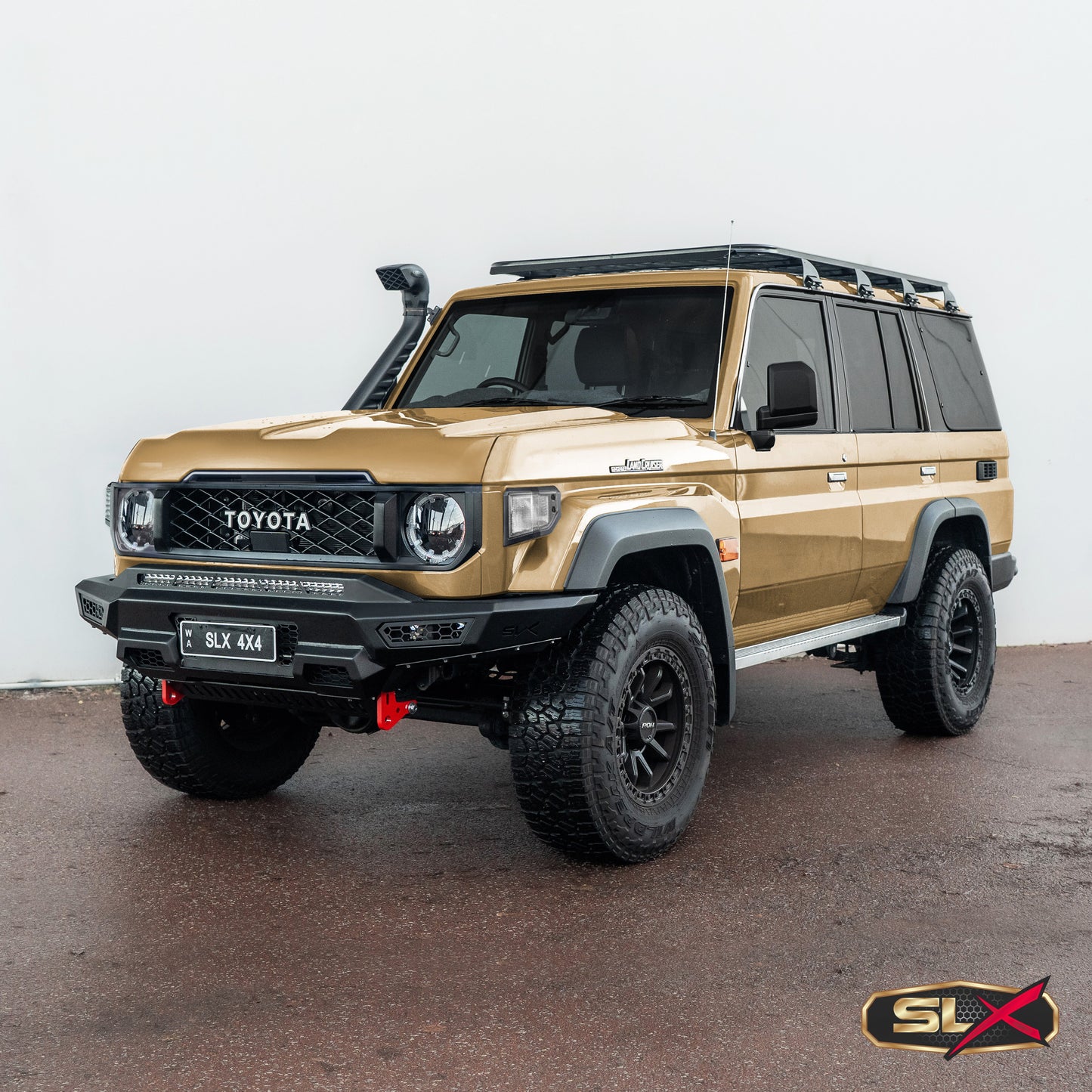 SLX Recon Bull Bar, Suitable For Toyota Land Cruiser (facelift) 76, 78, 79 Series, 2024 on SLX Recon Bull Bar