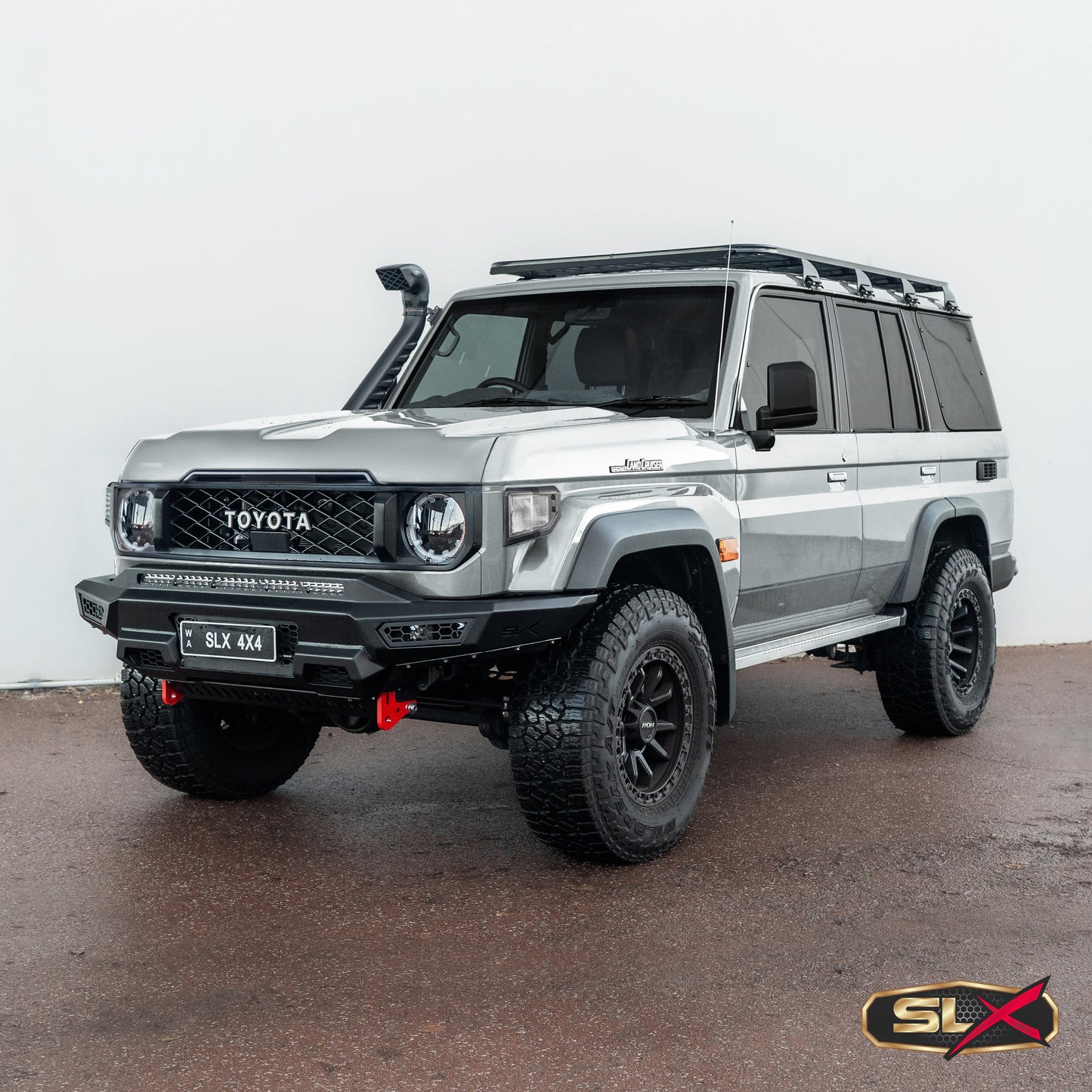 SLX Recon Bull Bar, Suitable For Toyota Land Cruiser (facelift) 76, 78, 79 Series, 2024 on SLX Recon Bull Bar