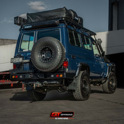 TROOPY REAR BAR SPARE WHEEL CARRIER SUITS 78 SERIES