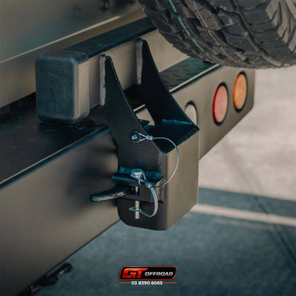 TROOPY REAR BAR SPARE WHEEL CARRIER SUITS 78 SERIES